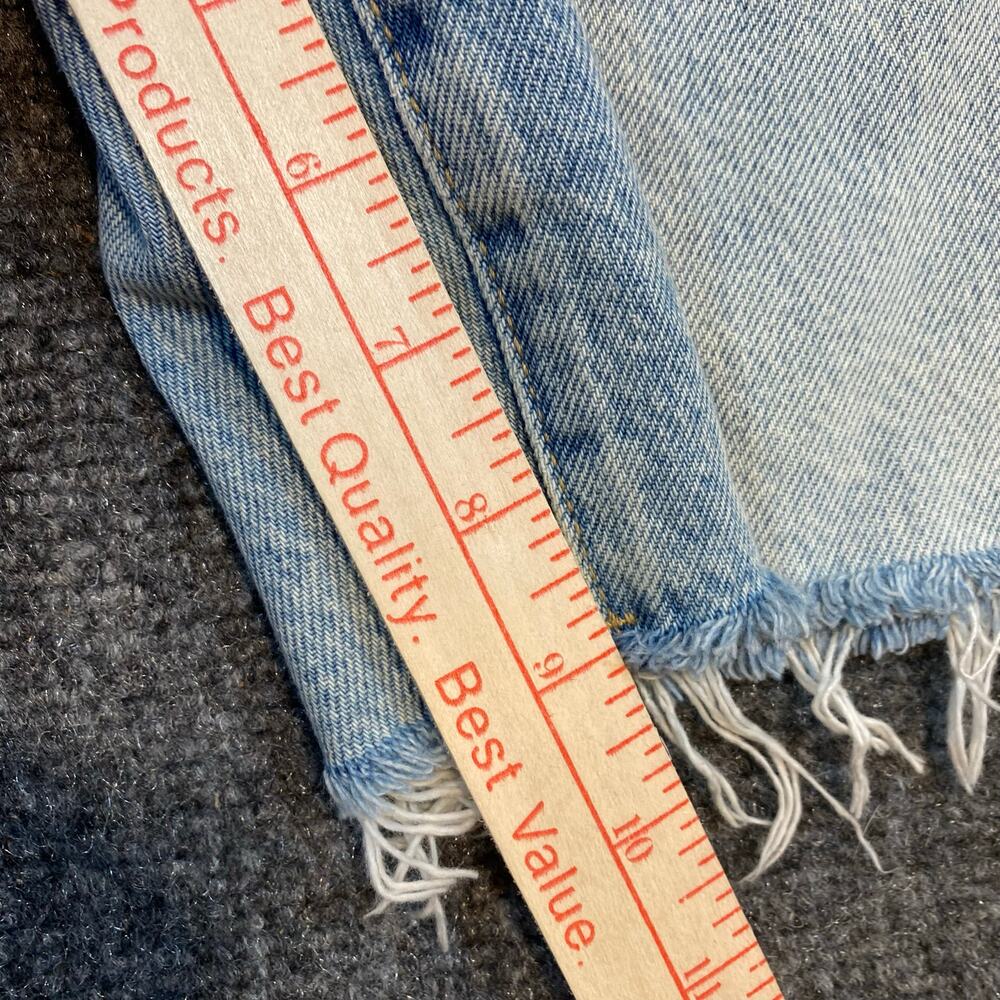 Brand New Garage Denim Women's Size 13/31 Bermuda Denim Jean Niko Blue - Picture 5 of 6